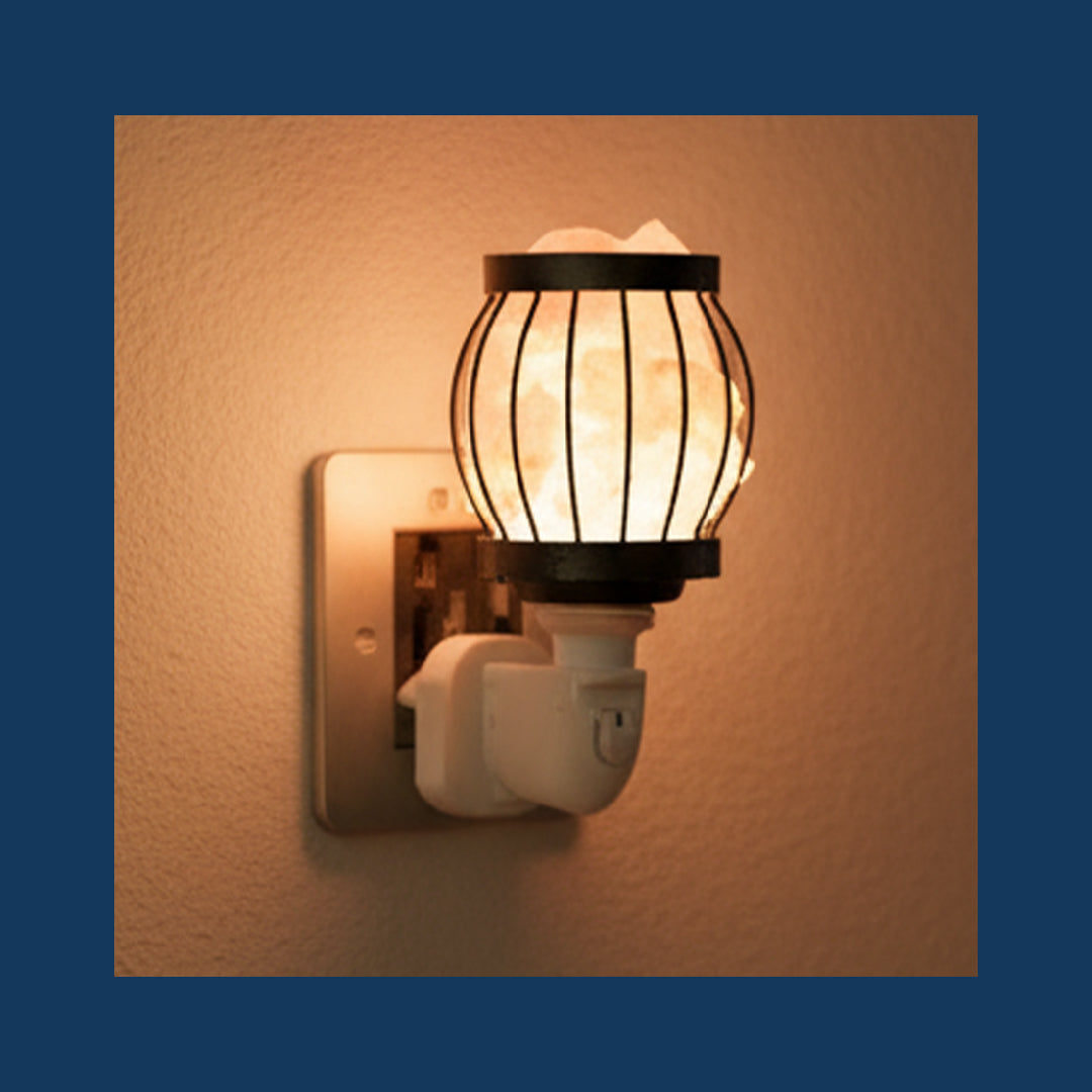 Himalayan Salt Night Light Holder – Vass Shape
