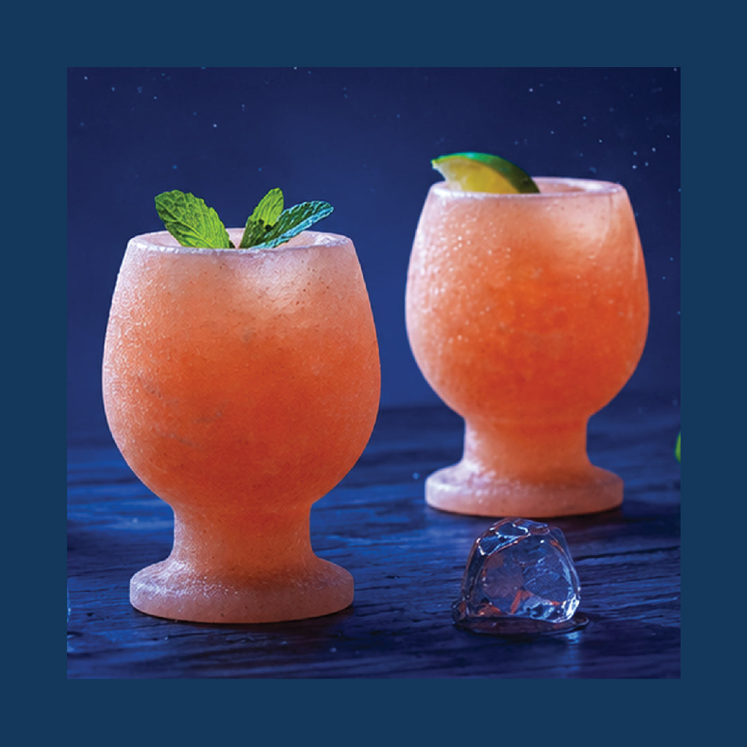 Pink Himalayan Salt Glass – Royal Glass Shape