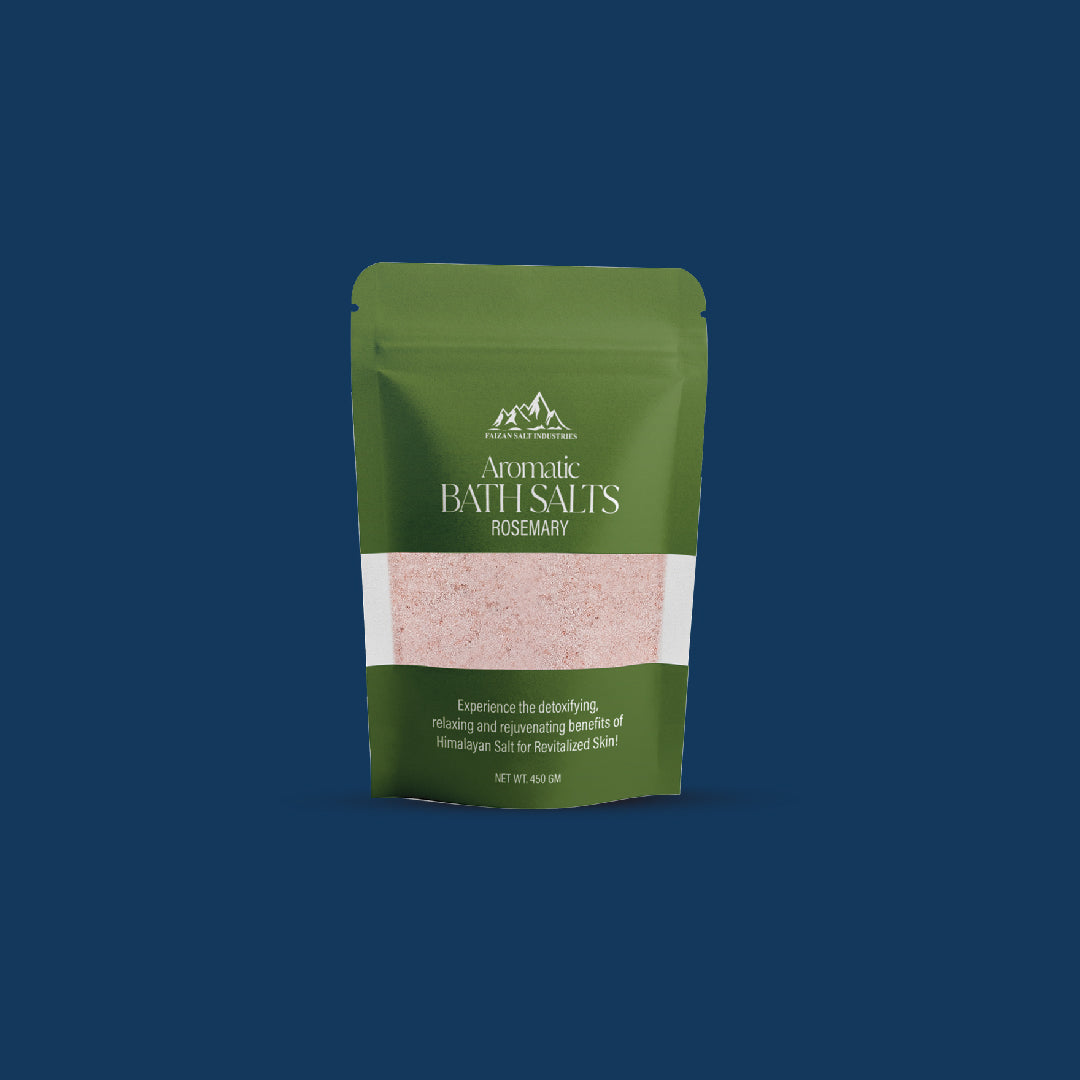 Himalayan Aromatic Bath Salt Pouch – Rosemary