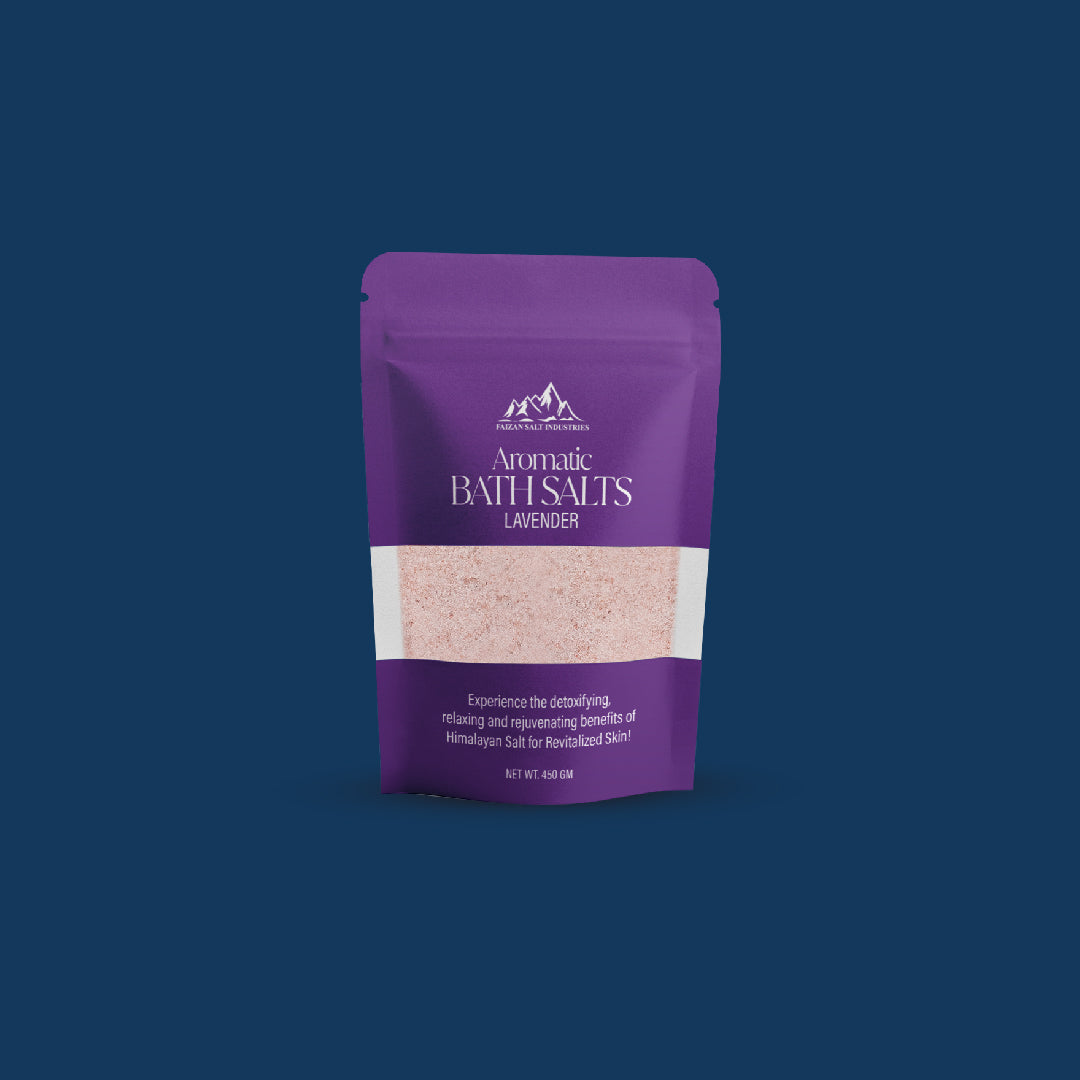 Himalayan Aromatic Bath Salt Pouch – Lavender