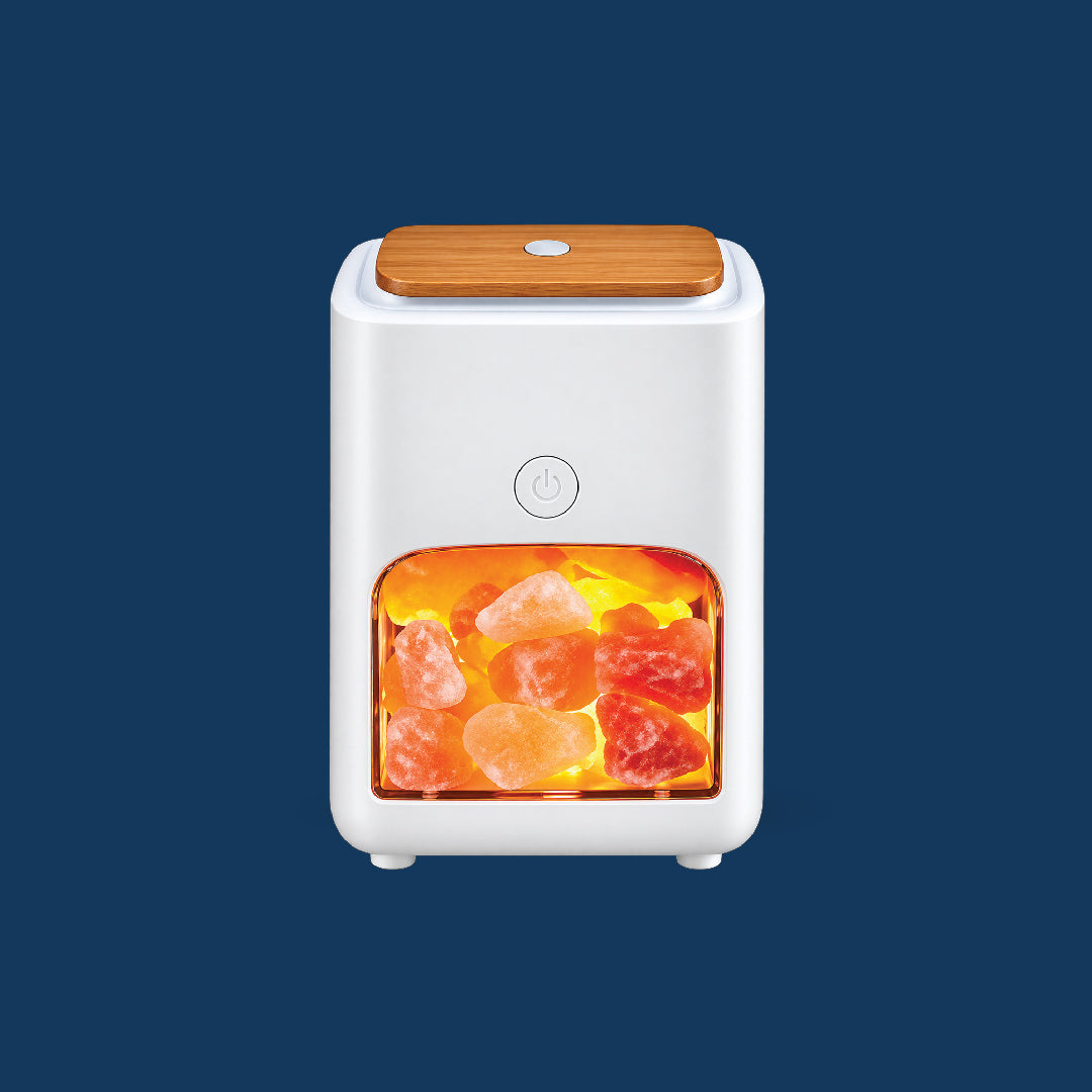 Himalayan Spa Therapy Air Purifier Bin Diffuser with Chunks