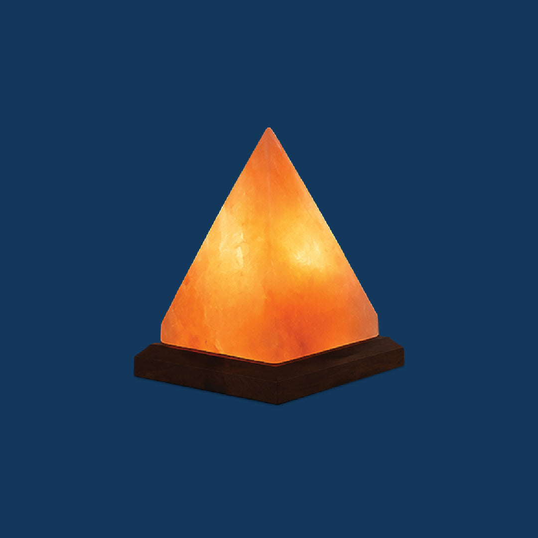 Himalayan Crafted Salt Pyramid Lamp