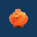 Himalayan Crafted Salt Chunks Bowl Lamp