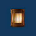 Himalayan Wooden Crafted Pink Salt Lamp – Lantern Shape